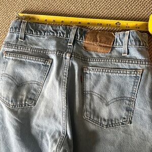 Vintage Levis orange tab  Light Blue Jean Shorts